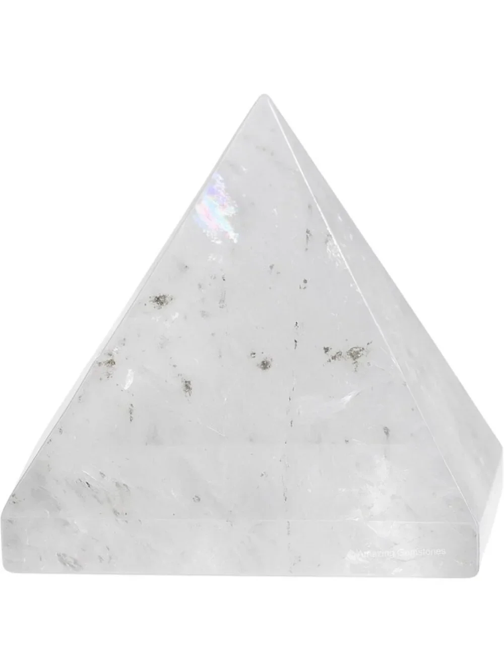 Clear Quartz Pyramid Crystal Healing Stone - 2